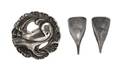 A Collection of Sterling Silver Jewelry Georg Jensen