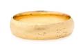 A 14 Karat Yellow Gold Bangle Bracelet