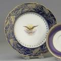 Benjamin Harrison presidential porcelain plate