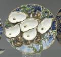 Presidential Haviland blue point oyster plate