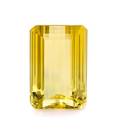 A 4816 Carat Octagonal Step Cut Yellow Beryl