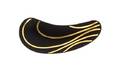 A Black Lacquered Iron 24 Karat Yellow Gold and Silver Hair Barrette Angela Cummings for Tiffany  Co