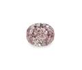 A 047 Carat Cushion Modified Brilliant Cut Fancy Pinkish Brown Diamond