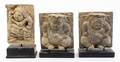 A Group of Three Southeast Asian Figural Carvings