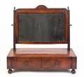 A Sheraton Style Mahogany Dressing Mirror