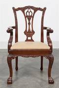 A Chippendale Style Mahogany Childs Chair