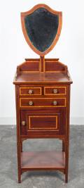 A Sheraton Style Mahogany Dressing Table