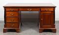 An Empire Style Mahogany Pedestal Desk