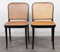 A Pair of Italian Bentwood Side Chairs