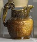 Massive New York stoneware pitcher 19th c