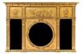 A Neoclassical Giltwood Mirror