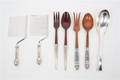 A Group of Silver Flatware Servers
