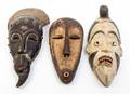 A Group of Three Masks