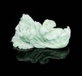 A Jadeite Carved Cabbage