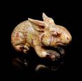 A Jade Carving of a Rabbit