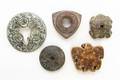 A Group of Five Carved Hardstone Articles