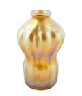 Gold Favrile Gourd Form Glass Vase LC Tiffany