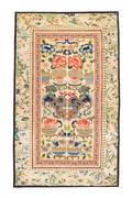 A Chinese Embroidered Silk Panel