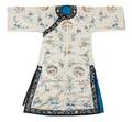 A Chinese Embroidered Silk Ladys Robe