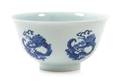 A Blue and White Porcelain Bowl