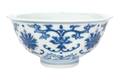 A Blue and White Porcelain Bowl