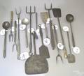 Wrought iron utensils 18th19th c