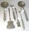Pennsylvania wrought iron utensils 19th c