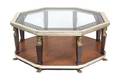 A Baker Empire Style Octagonal Low Table