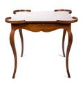 A Louis XV Provincial Style Walnut Games Table