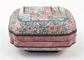 A Chinese Enameled Metal Box