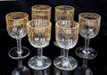 A Set of Six Baccarat Crystal Goblets