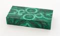 An Italian Malachite Veneered Box