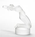 A Lalique Glass Figural Hood Ornament