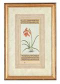 A Pair of Persian Illuminated Manuscript Leaves