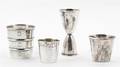 A Group of Four American Silver Drinking Articles