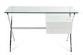 An Italian Glass Top Desk Franco Albini for Knoll