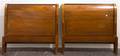 A Pair of Biedermeier Twin Bed Frames