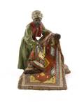 Austrian Cold Painted Bronze of a Rug Merchant