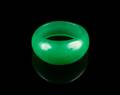 A Green Quartz Archers Ring