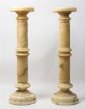 A Pair of Stone Pedestals