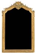 A Louix XV Style Giltwood Pier Mirror
