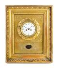 A French Giltwood Wall Clock