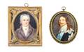 Two Continental Portrait Miniatures