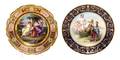 Two Royal Vienna Porcelain Cabinet Plates