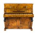 A Biedermeier Gilt Bronze Mounted Upright Piano