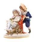 A Meissen Porcelain Figural Group