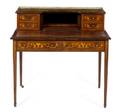 A Dutch Marquetry Writing Desk