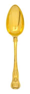 A George III SilverGilt Serving Spoon