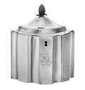 An English Silver Tea Caddy