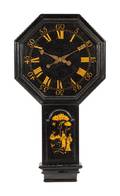 An English Painted Wall Clock